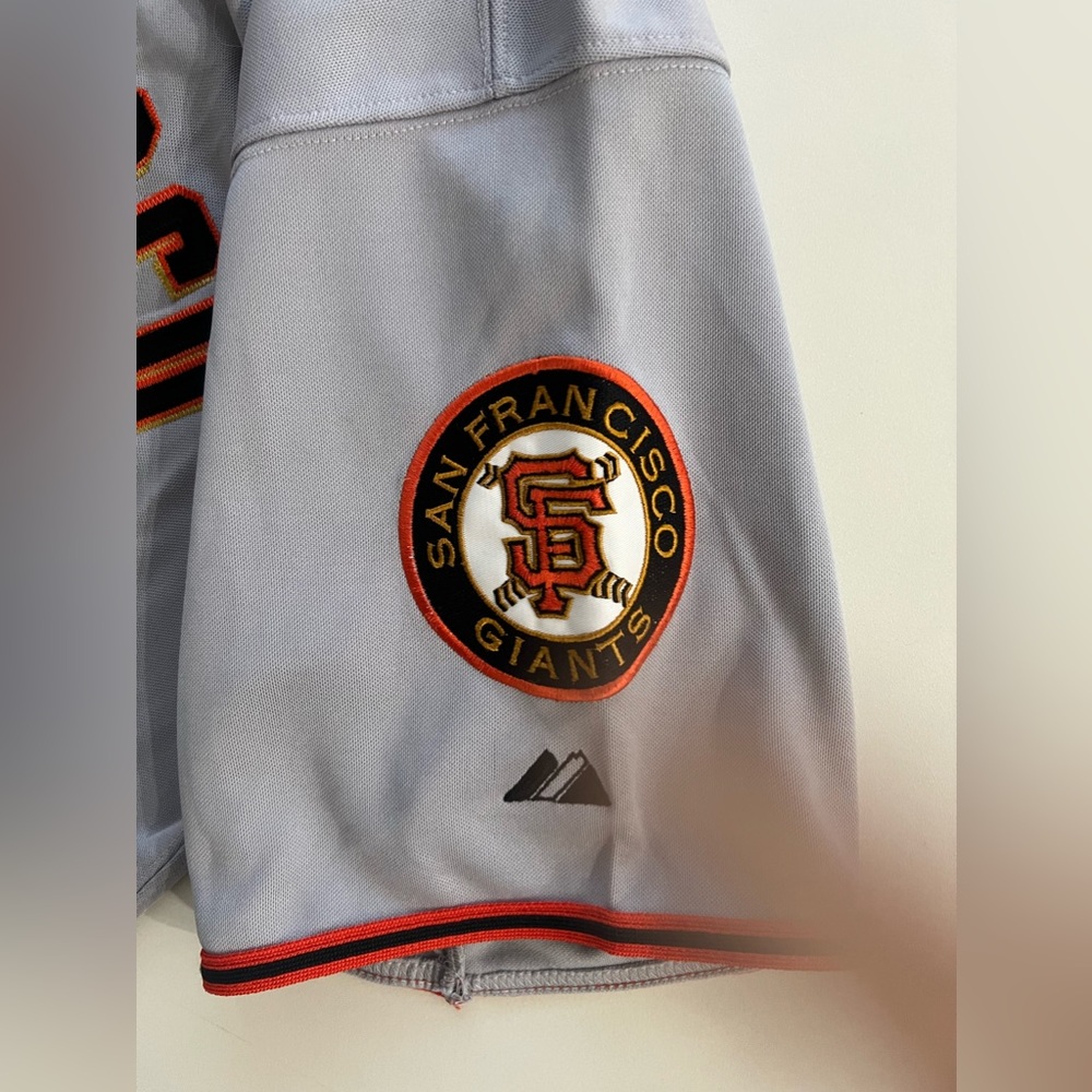 Majestic Gray San Francisco Jersey - Picture 5 of 6